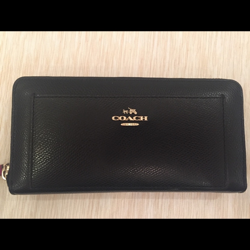 Black Coach Wallet